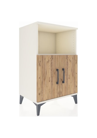 Hyperion Komodin 2 Raflı 2 Kapaklı 60x44x96 Aytaşı-çam Aytaşı