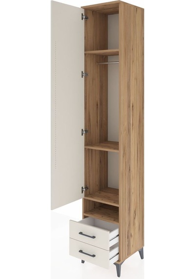 Hyperion Dolap 4 Raflı 2 Çekmeceli Tek Askılı 44x44x243 Çam-aytaşı Atlas Çam Hyperion Dolap 4 Raflı 2 Çekmeceli Tek Askılı 44x44x243 Çam-aytaşı Atlas Çam