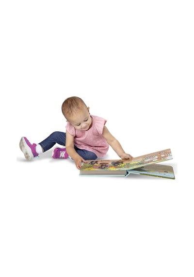 Melissa And Doug Poke-A-Dot Interaktif Kitap - The Wheels On The