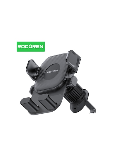 Rocoren Metal Kancalı Havalandırma Destekli Araç İçi Telefon Tutucu