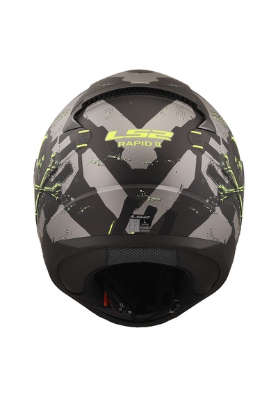 Ls2 Rapıd 2 Pırates Tıtanıum Full Face Motosiklet Kaskı Mat Siyah