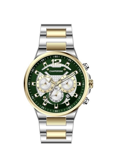 Chaperone Gümüş Gold Çelik Kordon Erkek Kol Saati Lc002137 Gold - Gümüş