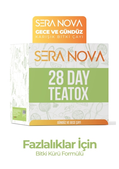 Seranova Detox Çayı 28 Gündüz Çayı 14 Gece Çayı