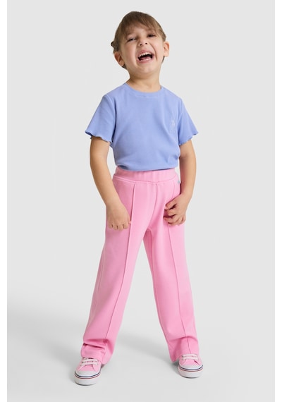 U.s. Polo Assn. Kız Çocuk Lila Tişört Basic 50325610-vr245 Lavanta