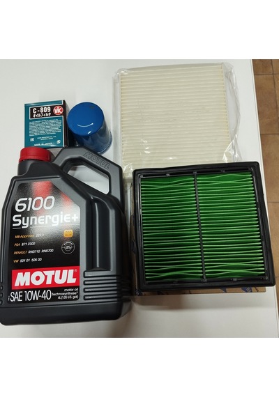 Honda Civic 1996-2001 1.6 Motor Uyumlu Yağ Bakım Seti 6100 Yağ