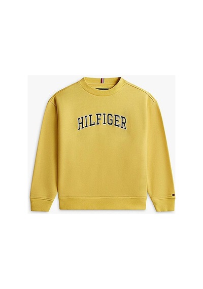 Tommy Hilfiger Erkek Çocuk Sweat Kb0kb10404 Sarı
