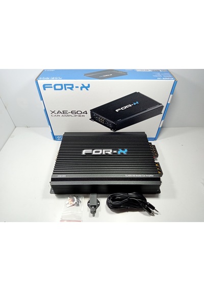 For-x Amfi – 4 x 60 RMS Ses ve Bass Amfisi – For-x XAE-604 AB Cla