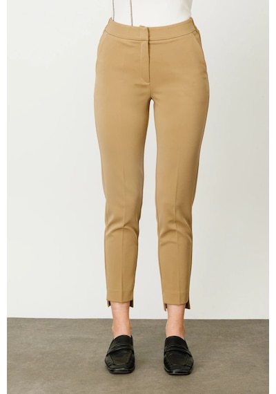 Ekol Dar Paça Lastikli Bel Camel Kadın Pantolon 23202001 001