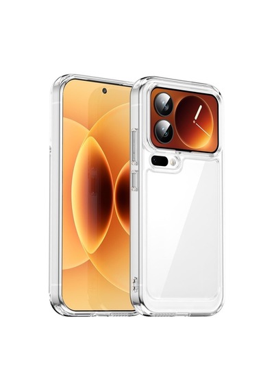 Xiaomi 17 Pro İle Uyumlu Kılıf, 2mm Kalınlaştırılmış Şeffaf Silikon, Darbe Emici Kamera Korumalı Esnek Arka Kapak Sku: Zeusb0gby3fl1f
