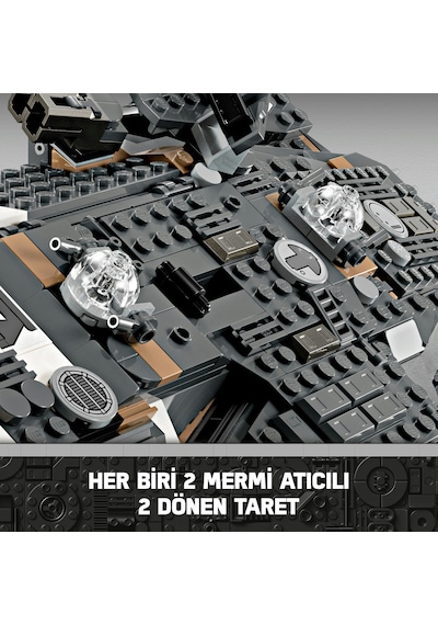 LEGO® Star Wars: Skeleton Crew  Onyx Cinder™ Uzay Aracı Seti 75374- 10 Yaş ve Üzeri Star Wars Sevenler için Oyuncak Yapım Seti (1325P)