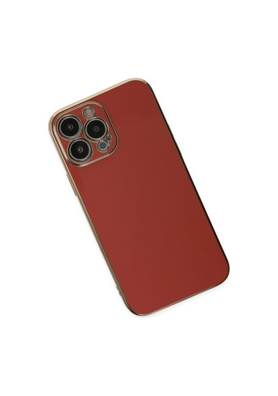 Apple iPhone Uyumlu 14 Pro Kılıf Volet Silikon - Kırmızı Bz8683140430016