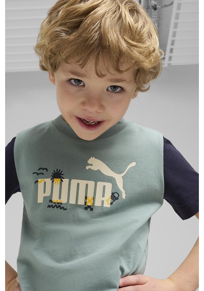 Puma Erkek Çocuk Tişört 68515530 Yeşil