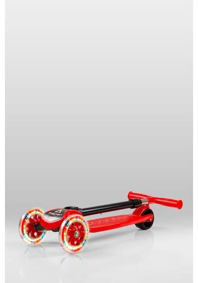 T212-K Katlanabilir Led Işıklı Scooter / 4 Kademe Ayarlanabilir Yükseklik Ayarı (55-70cm)/ Arka Fren