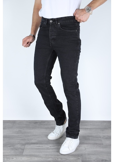 Myrab Denim Regular Kalıp Duman Renk Erkek Kot Pantolonu Gri