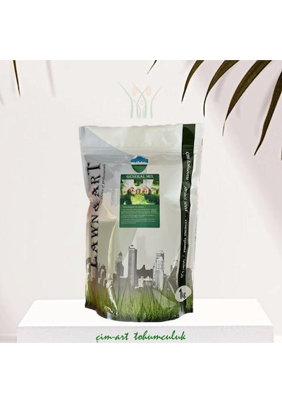 G ENERAL MIX Konut, Site ve Parklar için Karışım Çim Tohumu 1 kg