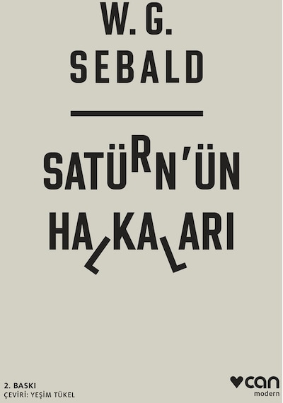 Satürn'ün Halkaları - W.g. Sebald - Can Yayınları