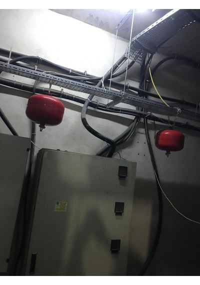 12 Kg Bir Adet Söndürme Sistemi Dört Yıl Garantili
