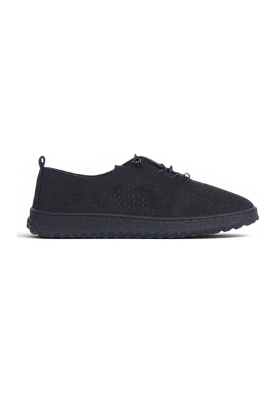 Ayakcenter Ayzen 1070 Süet Siyah Kadın Casual Ayakkabı