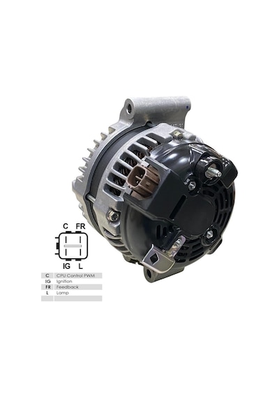 Denso 12v Alternatör Dinamo 105 A C-ıg-fr-l 4 Fiş Honda Accord Vıı/cıvıc Vııı/cr-v Iı