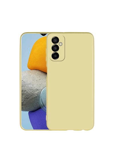 Zore Galaxy M23 Kılıf Nvth Premier Silikon Kapak - Gold