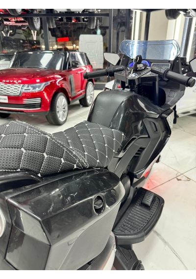 Öykü Bebek Dünyası Akülü Motor 2-8 Yaş Siyah