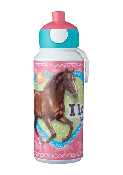 Mepal Su Şişesi 400 Ml, At Desenli Diğer