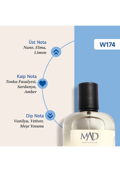 Mad W174 SelectiveErkek Parfüm EDP 100 ML