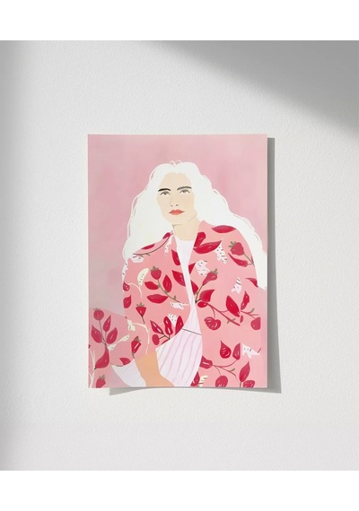 Çerçevesiz Poster Romantik Dokunuş