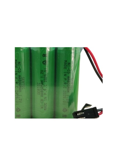 3.6v 3s1p Aa 800 Mah Kablo + Siyah Konnektörlü Oyuncak Pili Evimdeyokyok