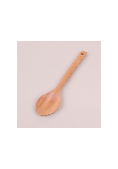 Balsa Bls-029a Ahşap Yemek Servis Kaşığı 28 Cm Mudanis Çok Renkli