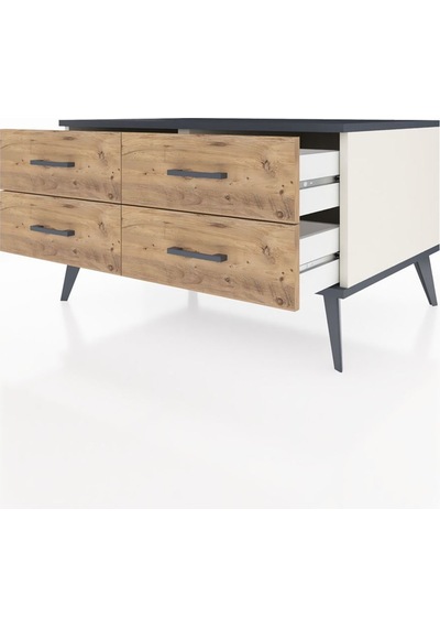 Kronos Şifonyer 4 Raflı 88x59x48 Aytaşı-antrasit/çam Antrasit/çam Kronos Şifonyer 4 Raflı 88x59x48 Aytaşı-antrasit/çam Antrasit/çam
