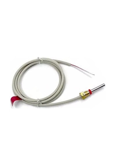 Pt1000 Sıcaklık Sensörü 0c/105c Çelik Isı Probu 1.5 Metre Ip68 Su Geçirmez Isıtıcı Fırın Kazan