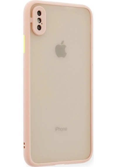 Cosmotex Newface Apple, Uyumlu iPhone X Kılıf Montreal Silikon Kapak - Pembe