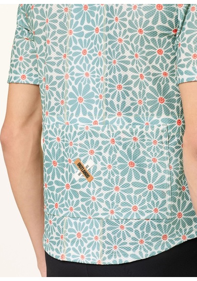 Cafe Du Cycliste Claudıne U Unisex Bisiklet Forması Mavi