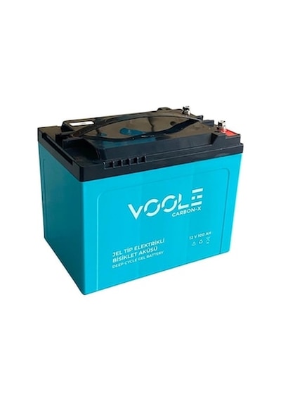 Voole 12 Volt 100 Amper Jel Elektrikli Bisiklet Aküsü-ölçüler -224 150 178 Mm