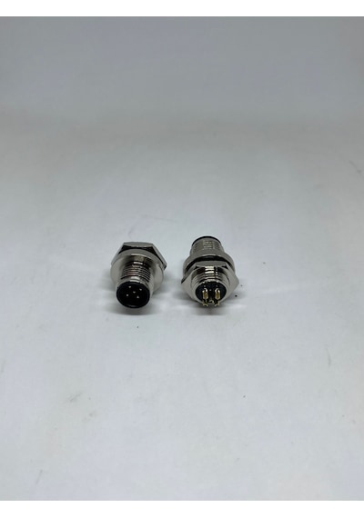 M12 5p Şase Erkek Konnektör