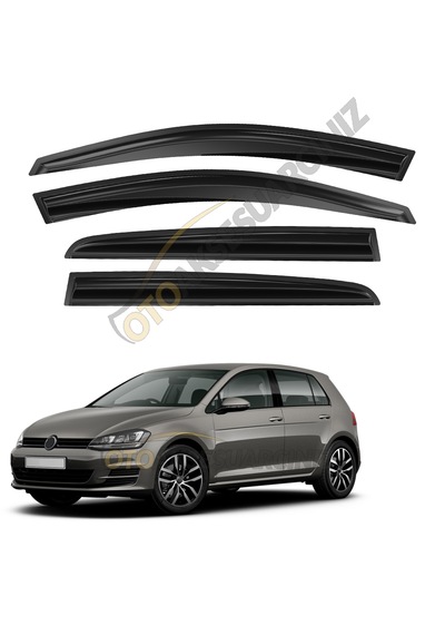 Cam Rüzgarlığı Fermeq Mugen Vw Golf 7 2013-2020 4lü