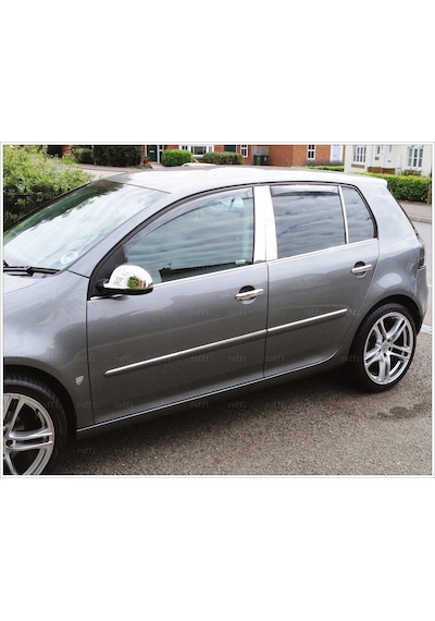 Vw Golf 5 Hb Krom Kapı Direk Seti 6 Prç P.Çelik 2003-2009 Arası