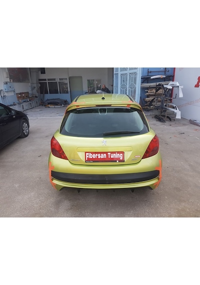 Peugeot 207 Rc Spoiler---Fibersan Tuning