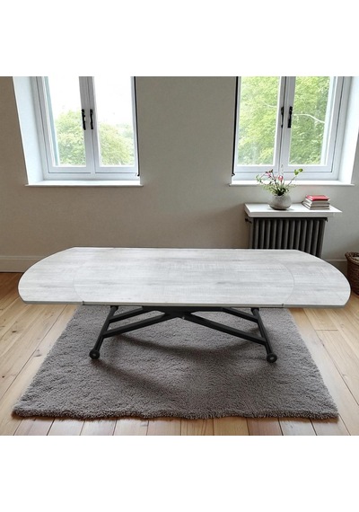 Oval Yan Baştan Açılır Akıllı Masa Üst Tabla Mdf Yüksekliği Ayarlanabilir Pratik Siyah Mekanizmalı Lizbon Oval Yan Baştan Açılır Akıllı Masa Üst Tabla Mdf Yüksekliği Ayarlanabilir Pratik Siyah Mekanizmalı Lizbon
