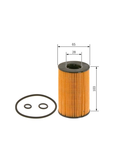 Filtre Yağ Pa Po 1,6 Tdı 03l115562 / Bos