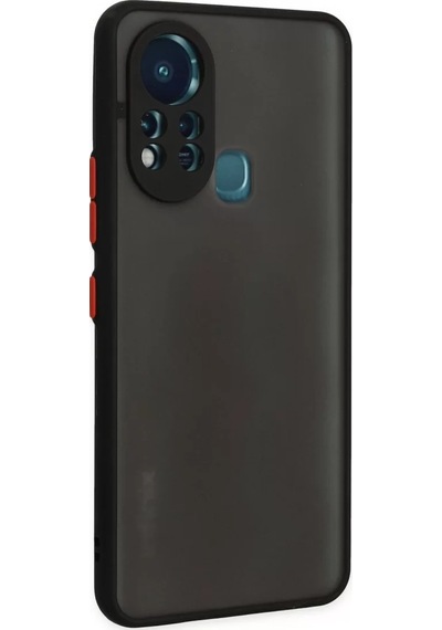 Newface İnfinix Hot 11s Kılıf Montreal Silikon Kapak - Siyah