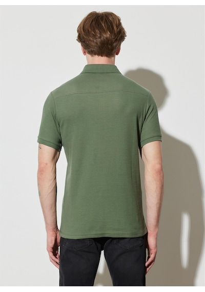 Wrangler Erkek Polo T Shirt W231325801 Haki