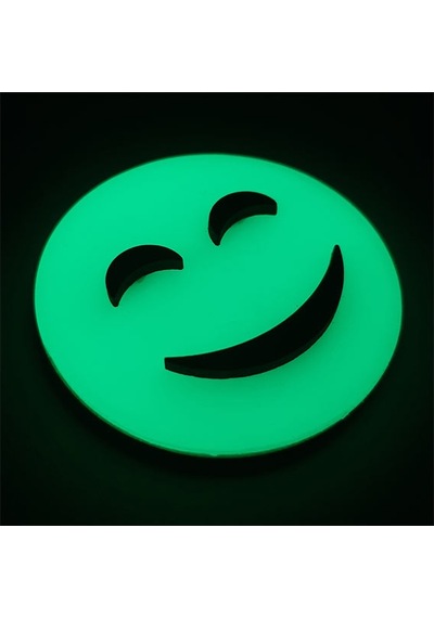 Emoji , Fosforlu Emojiler ( Karanlıkta Parlar ) Duvar Süsü 6,5 Cm (396170820)