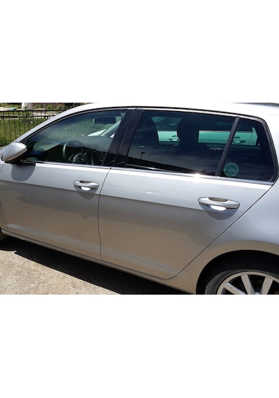 Volkswagen Golf 7 Krom Cam Çıtası 2013 -2020 Cam Çıta