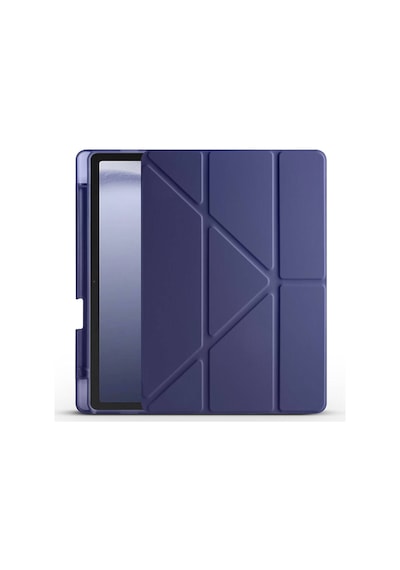 Galaxy Tab A9 Kılıf Zore Tri Folding Kalem Bölmeli Standlı Kılıf Kapaklı Kılıf