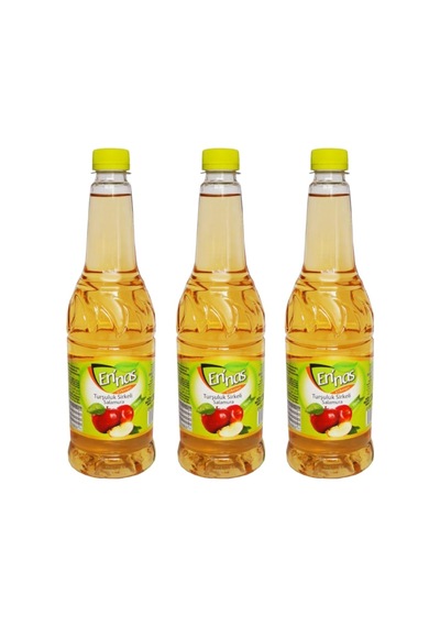 Ennas Sirkeleri Turşuluk Sirkeli Salamura Elma Sirkesi 3 x 750 ML