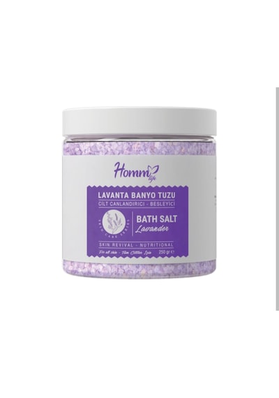 Lavatalı Banyo Tuzu 250gr Lavanta