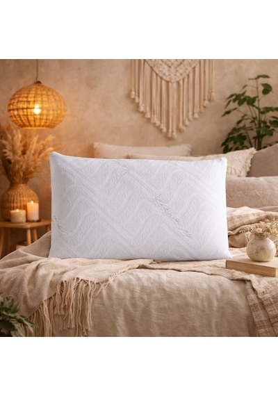 CashmereTouch™ Premium Ortopedik Boyun Destekli Ergonomik Visco Yastık 60*40*13 cm