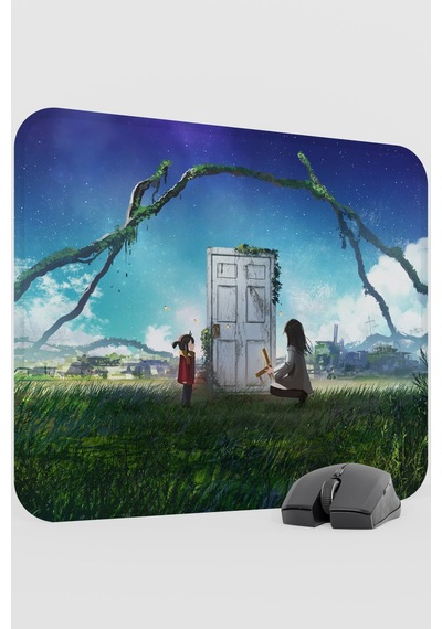 Suzume Anime V5 - 48x40 Xl Gaming Kauçuk Kaymaz Taban Mouse Pad Fare Altlığı